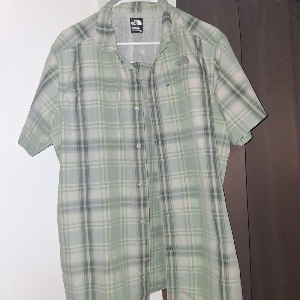 The North Face Green Casual Button Down Shirt